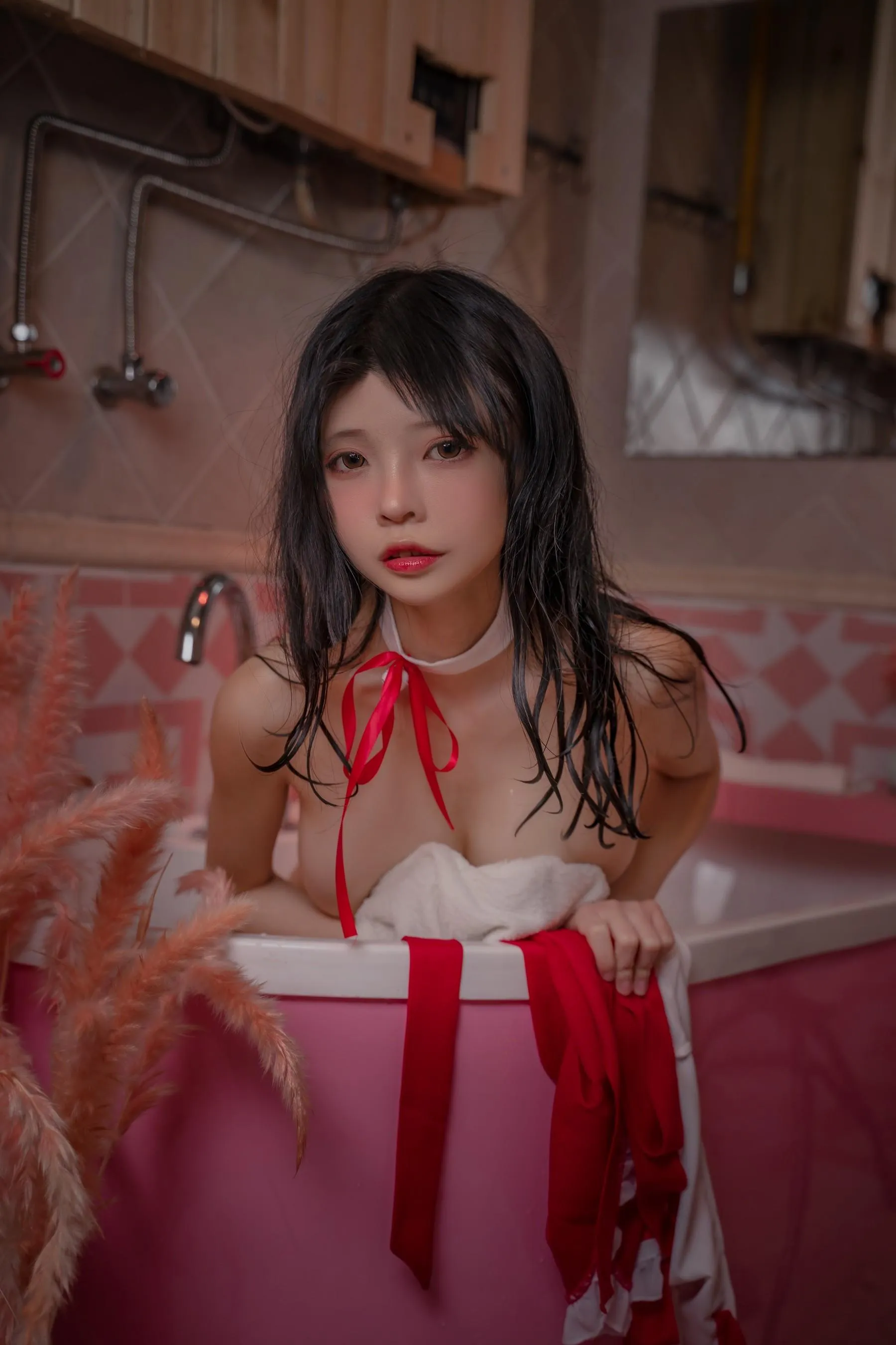 可可老师 – NO.15 入浴巫女 [32P]插图